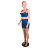 two piece set women two pieces outfits summer clothes crop top shorts 2 piece set women  summer clothing wholesale