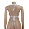 Sexy Solid Color Hanging Neck Bandage V-neck Off Shoulder Crop Tops 2021 Summer Women Fashion Casual Black Halter Vest Comfort