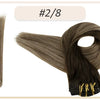Full Shine Human Hair Extensions Clip in Hair Extensions Human Hair 7PCS 105G Double Weft Hair Extensions Human Hair For Woman