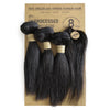 Lockiges Echthaar-Bundles mit Closure, kurzes indisches Echthaar-Bundles mit kreisförmigem Closure