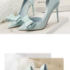 BIGTREE Shoes Bow-knot Woman Pumps Stiletto 10.5 Cm Women Basic Pump Pointed Toe Classic Pumps Sexy High Heels Women Shoes 2026