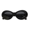 Kurt Cobain Retro Oval Sunglasses Man Vintage Fashion Brand Sun Glasses Classic White Black Lentes De Sol Mujer