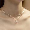 YWZIXLN 2021 Trend Elegant Jewelry Wedding Big Pearl Necklace For Women Fashion White Imitation Pearl Choker Necklace N0179