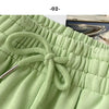 Fat mm large size shorts female summer New loose harbor wind leisure sports a word home wide leg hot pants foreign trade ins