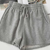 Fat mm large size shorts female summer New loose harbor wind leisure sports a word home wide leg hot pants foreign trade ins