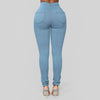 S-3XL Ladies Stretch New Small Leg Pants plus Size Stretch Women's Ankle-Tied Pants