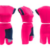 CM.YAYA Fashion Denim Patchwork Women's Set Sleeveless T-shirt and Shorts 2025 Active Street Two 2 Piece Sets Outfits Tracksuit