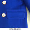 Boys Royal Blue Orange Suit For Wedding Kids Jacket Pants Bowtie Flower 4PCS Ceremony Tuxedo Dress Children Photograph Costume