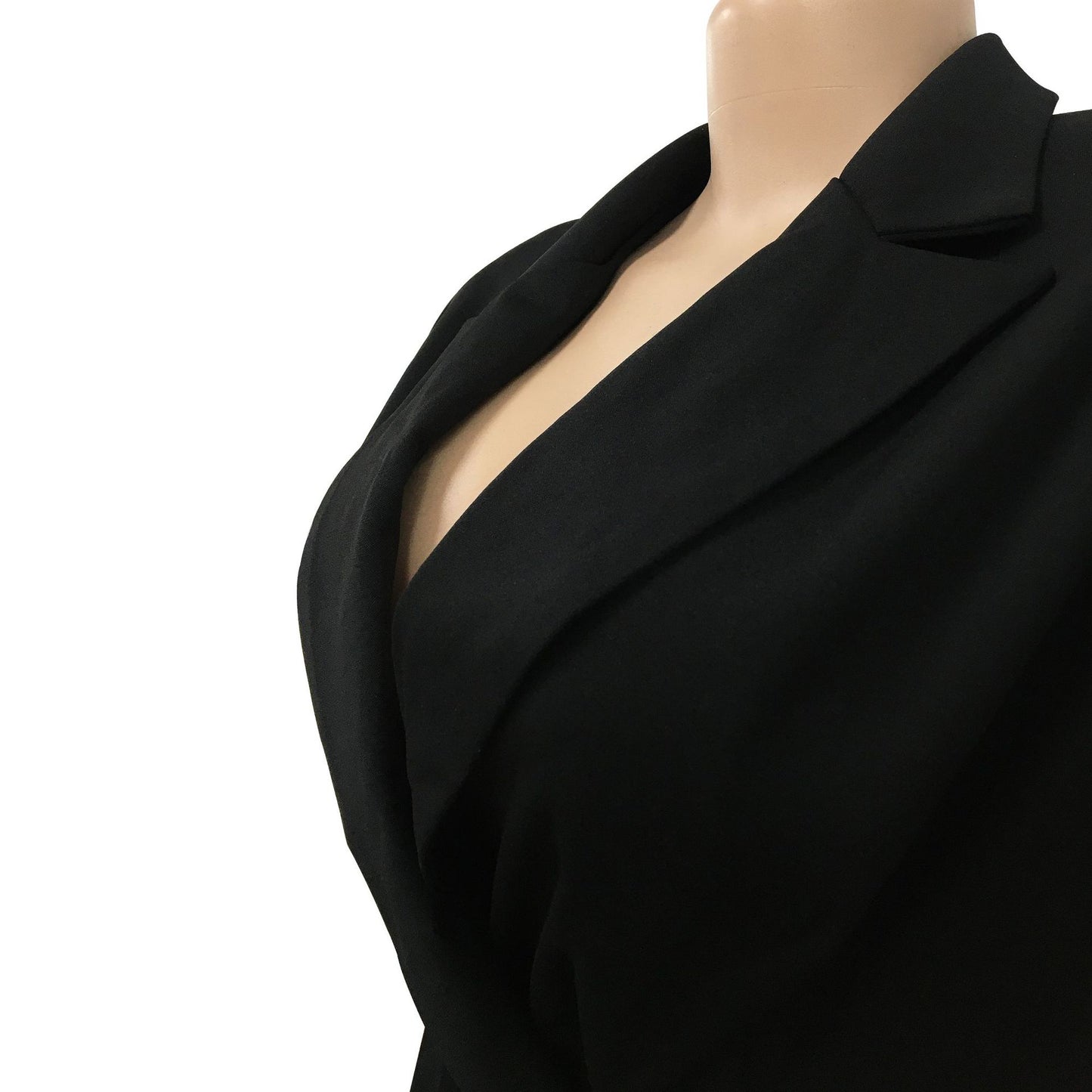 CM.YAYA Elegant Women  Blazer  Women 2022 Autumn Winter Streetwear Robe Femme Blazer Style Bodycon Midi Dress Female Clothing