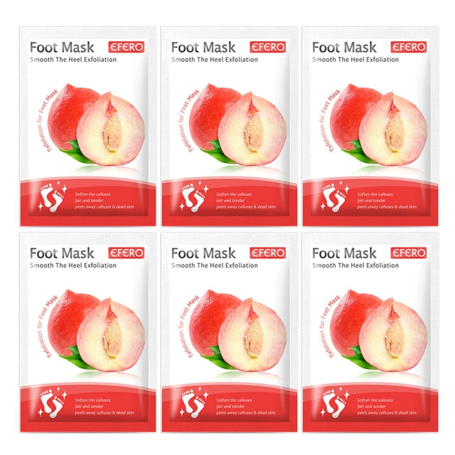 6packs Exfoliating Foot Mask Scrub Foot Care Feet Patches So