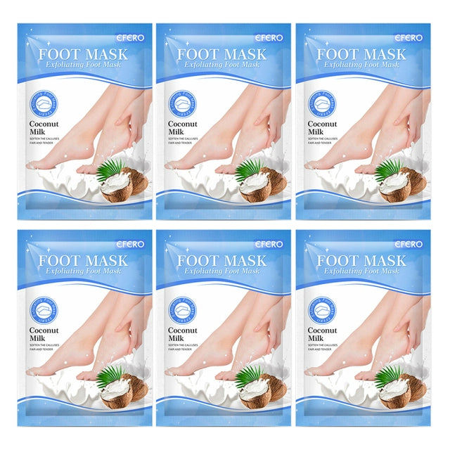 6packs Exfoliating Foot Mask Scrub Foot Care Feet Patches So