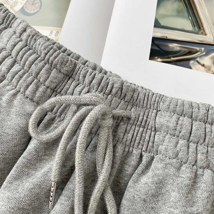 Fat mm large size shorts female summer New loose harbor wind leisure sports a word home wide leg hot pants foreign trade ins