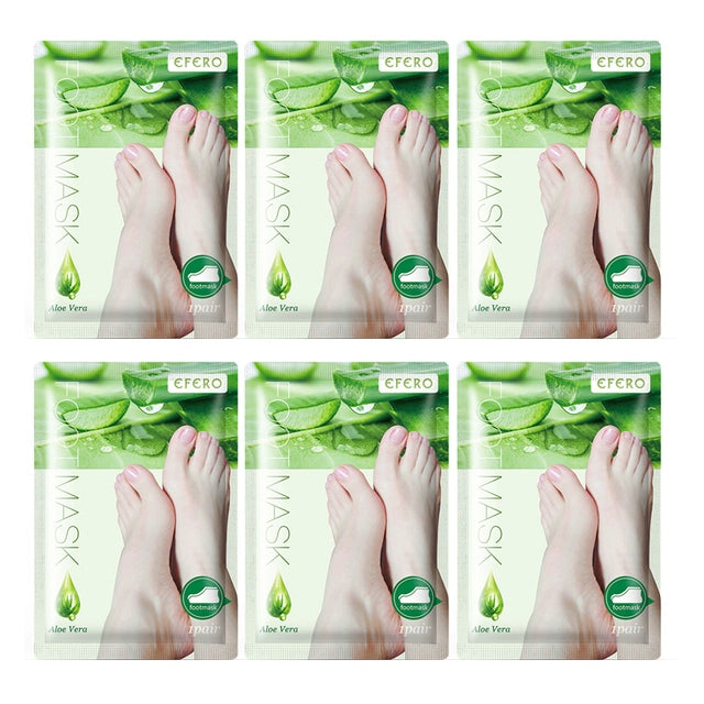 6packs Exfoliating Foot Mask Scrub Foot Care Feet Patches So