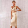 Verbandsets Kleid Zweiteiliges Set Oberteil Gold Partykleider