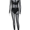 Jumpsuits2023 New Women's Trousers Sexy Elegant Evening Dress Elegant Slim Hollow-out Camisole Jumpsuit