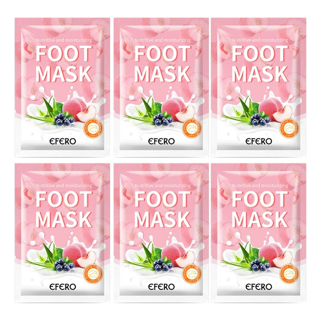 6packs Exfoliating Foot Mask Scrub Foot Care Feet Patches So