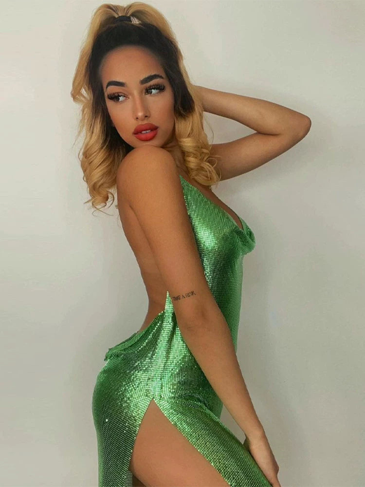 Backless Bodycon Sexy Streetwear Party Club Festival Dress