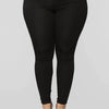 Jeans Große Größen Stretch-Denim Skinny-Hose