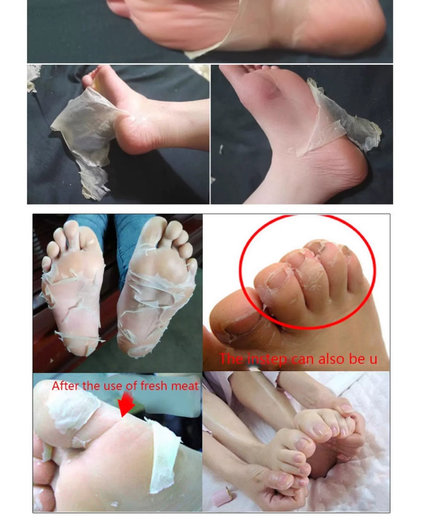 Lavendel Fußmaske Peeling Socken 1 Paar Lavendel Fußmaske Peeling