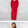 2022 Summer Women's Straight Leg Casual Women's Straight-Leg Pants