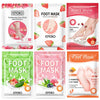 6packs Exfoliating Foot Mask Scrub Foot Care Feet Patches So