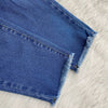 Jeans Ankle Length Women Pencil Denim Hole Pants Ripped Pockets High Waist Jean Skinny Streetwear Button Washed Distressed