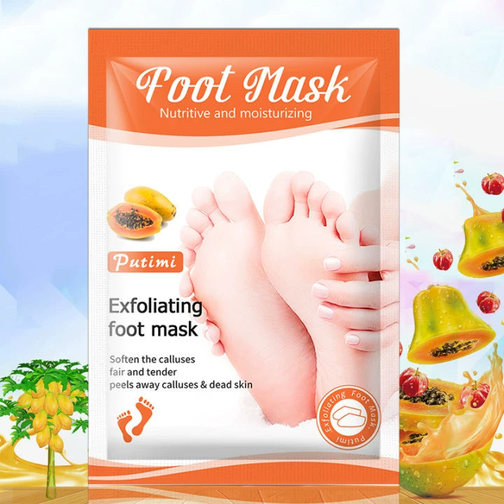 Lavendel Fußmaske Peeling Socken 1 Paar Lavendel Fußmaske Peeling