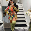 Women's Casual Blazer Printed Top Jacket European And American Hot-Selling Street Trend Blazers Fashionable Women's Jacket