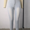 Jeans Große Größen Stretch-Denim Skinny-Hose