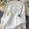Design Retro Mesh Chic Fancy Dress