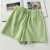 Fat mm large size shorts female summer New loose harbor wind leisure sports a word home wide leg hot pants foreign trade ins