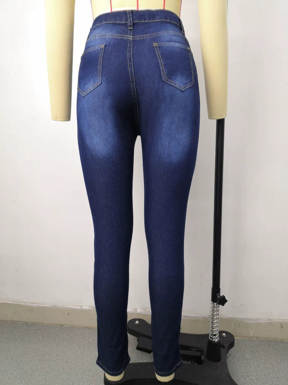 Jeans Große Größen Stretch-Denim Skinny-Hose