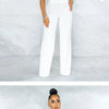 2022 Summer Women's Straight Leg Casual Women's Straight-Leg Pants