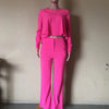 Two Piece Set Women Tracksuit Set Dashiki African Spring Summer Work Elegant Long Sleeve Top Pants Set Party Suit Matching Sets
