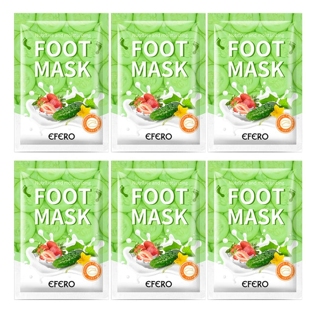 6packs Exfoliating Foot Mask Scrub Foot Care Feet Patches So