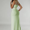 CM.YAYA Summer Women Sets Sleeveless Sexy Strap Crop Top and Tassel Long Skirt Sets Night Club Party Beach 2 Two Piece Sets