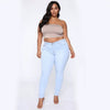 Jeans Große Größen Stretch-Denim Skinny-Hose