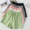 Fat mm large size shorts female summer New loose harbor wind leisure sports a word home wide leg hot pants foreign trade ins