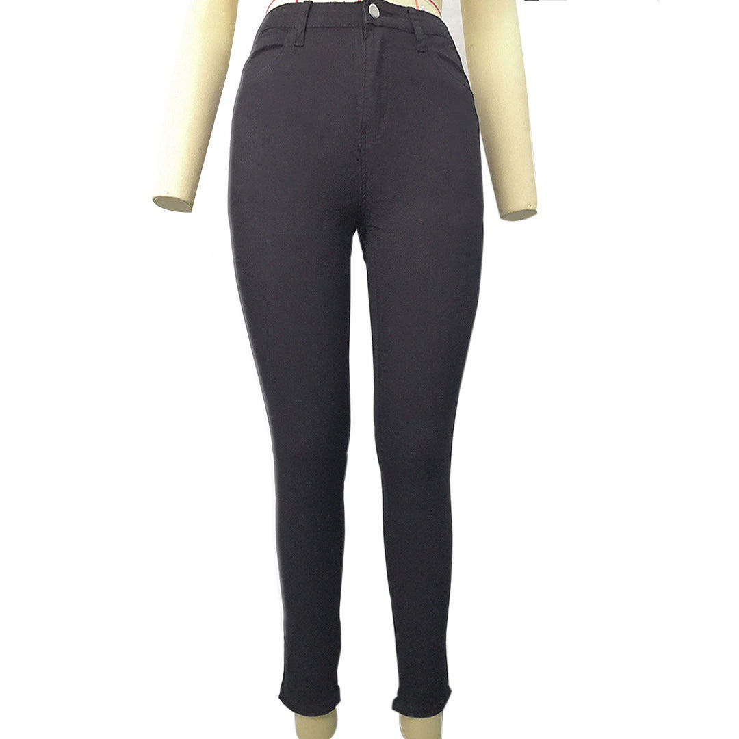 Jeans Große Größen Stretch-Denim Skinny-Hose