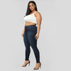 Jeans Große Größen Stretch-Denim Skinny-Hose