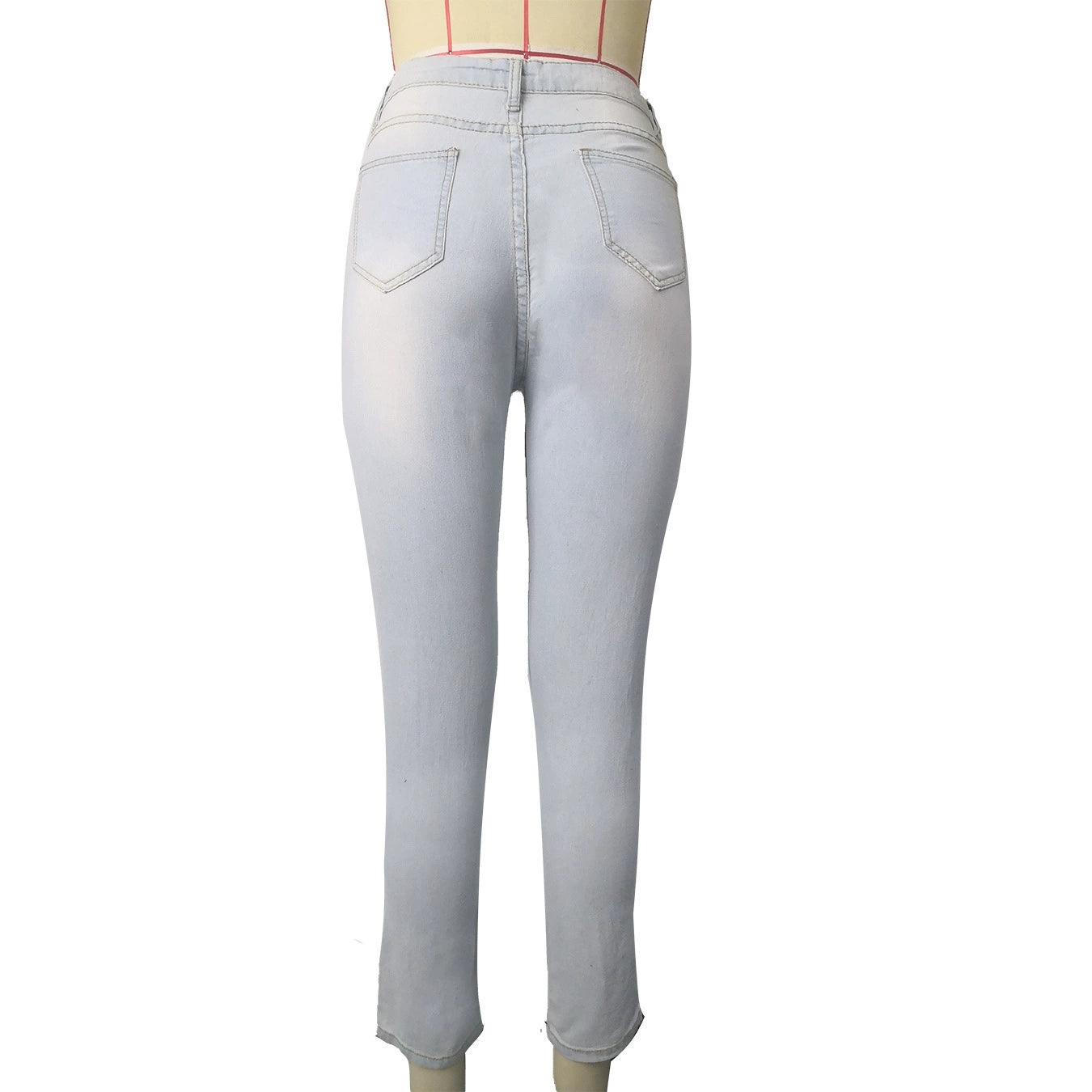 Jeans Große Größen Stretch-Denim Skinny-Hose