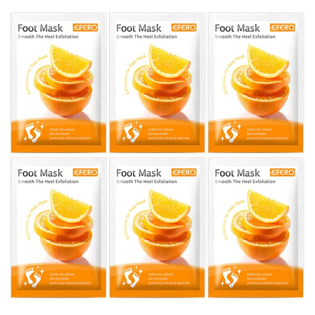 6packs Exfoliating Foot Mask Scrub Foot Care Feet Patches So