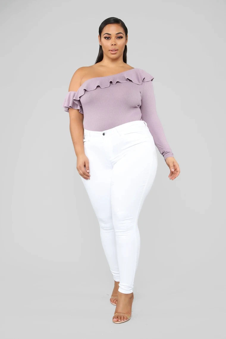 Jeans Große Größen Stretch-Denim Skinny-Hose