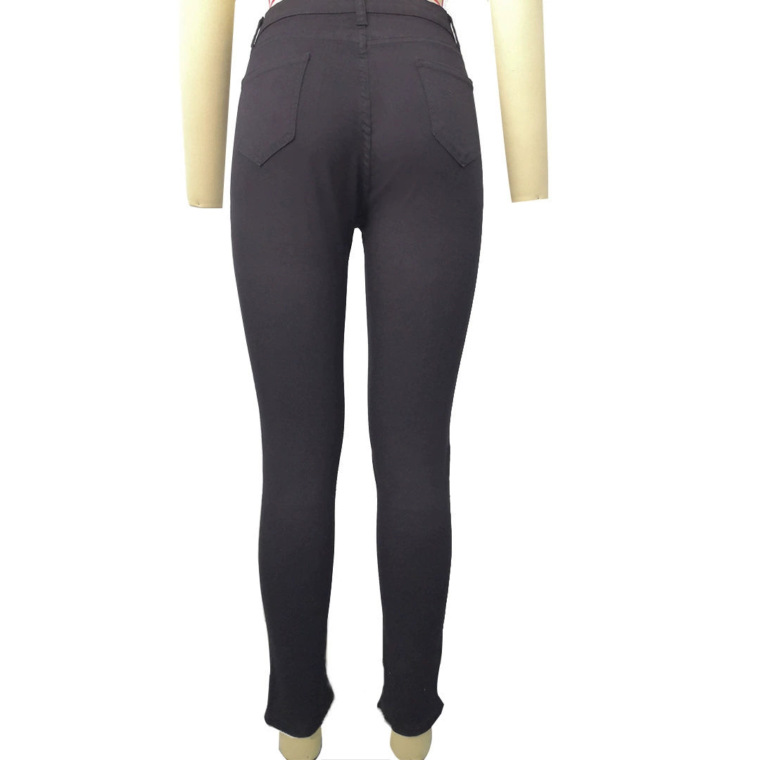 Jeans Große Größen Stretch-Denim Skinny-Hose
