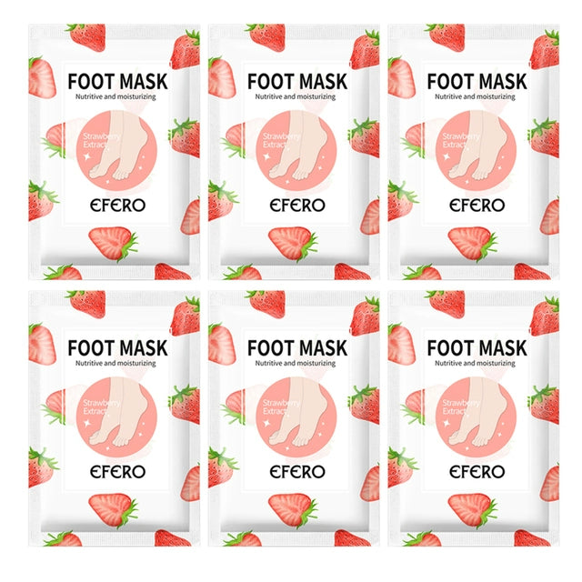 6packs Exfoliating Foot Mask Scrub Foot Care Feet Patches So