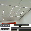Honeycomb Large Board Integrated Ceiling Led Grille Lamp 3.5 Embedded 3.7 Floodlight Track Dedicated Headless Lamp