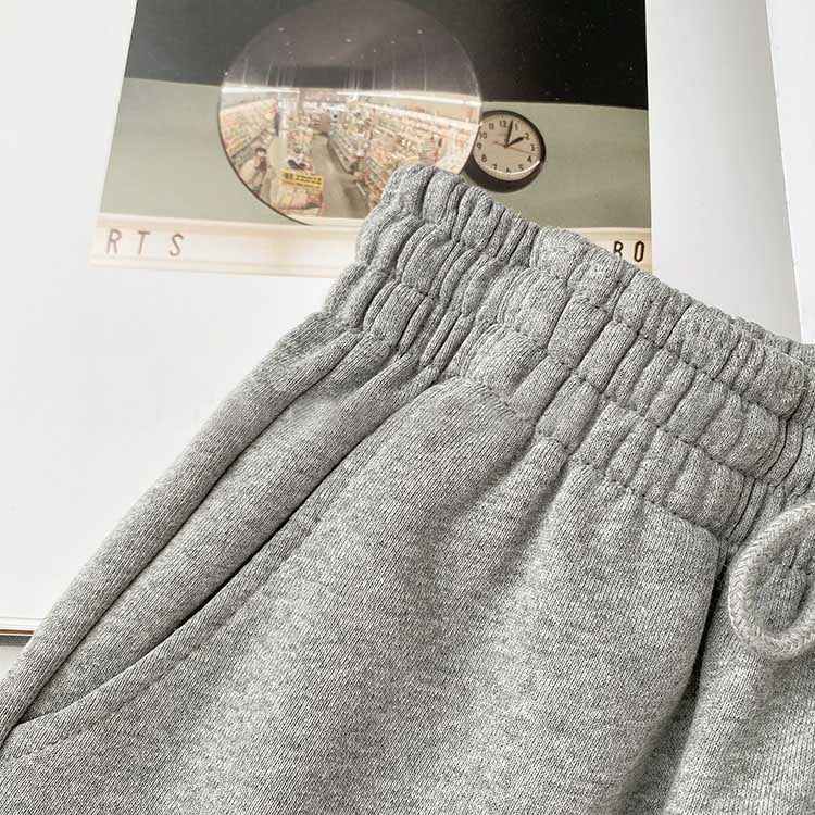 Fat mm large size shorts female summer New loose harbor wind leisure sports a word home wide leg hot pants foreign trade ins