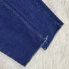 Jeans Ankle Length Women Pencil Denim Hole Pants Ripped Pockets High Waist Jean Skinny Streetwear Button Washed Distressed