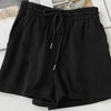 Fat mm large size shorts female summer New loose harbor wind leisure sports a word home wide leg hot pants foreign trade ins