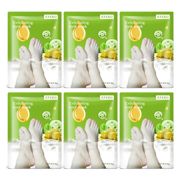 6packs Exfoliating Foot Mask Scrub Foot Care Feet Patches So